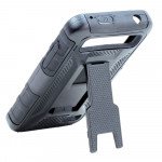 Wholesale ZTE Overture 2 Fanfare Z792 Speed Holster Combo Belt Clip Case (Black)